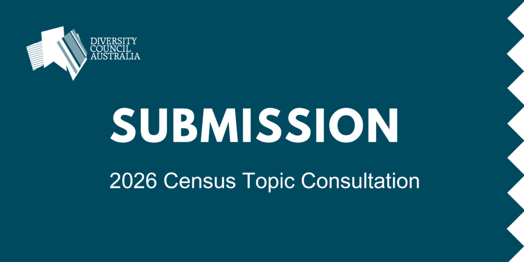 DCA Submission on the 2026 Census Topic Consultation