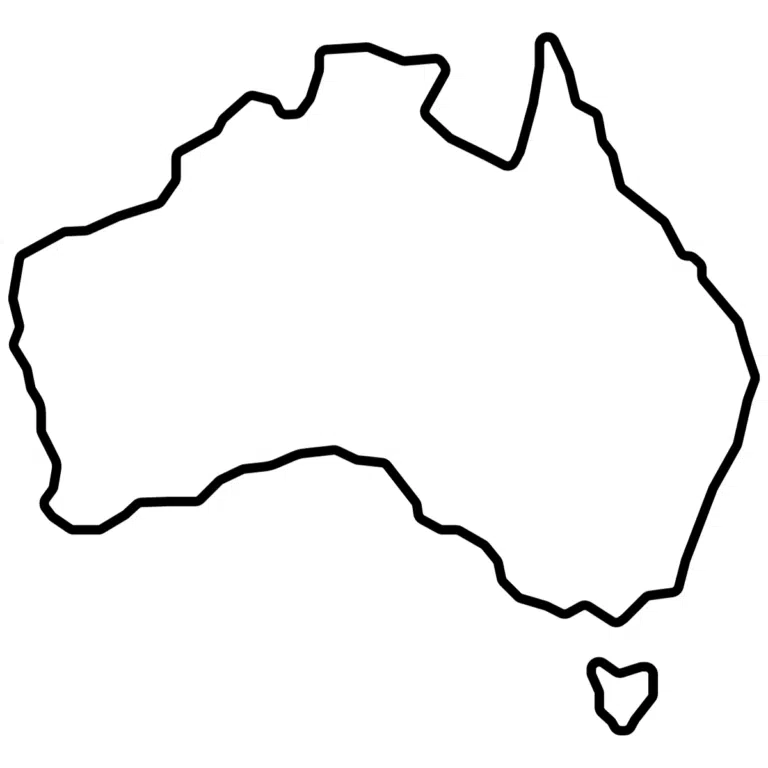 Map of Australia Icon