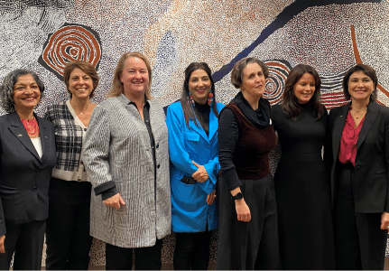 Australian leaders at the CSW68