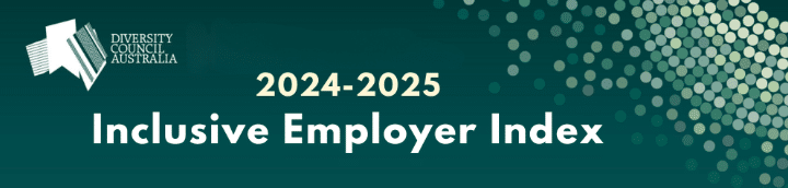 DCA's 2024-2025 inclusive employer index banner