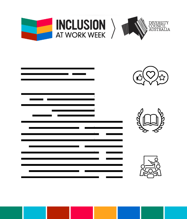DCA's Inclusion at Work Week Guide