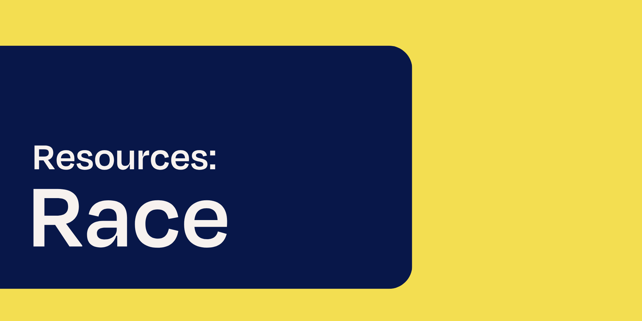 Resources: Race